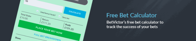 betvictor bet calculator