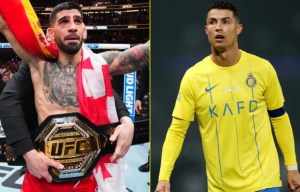 Ilia Topuria claims he'll beat Cristiano Ronaldo and become highest paid athlete in 2025
