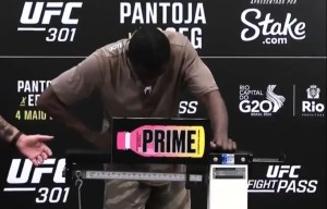 UFC 301 bout is called off as fighter William Gomis looks seriously unwell during weigh-in
